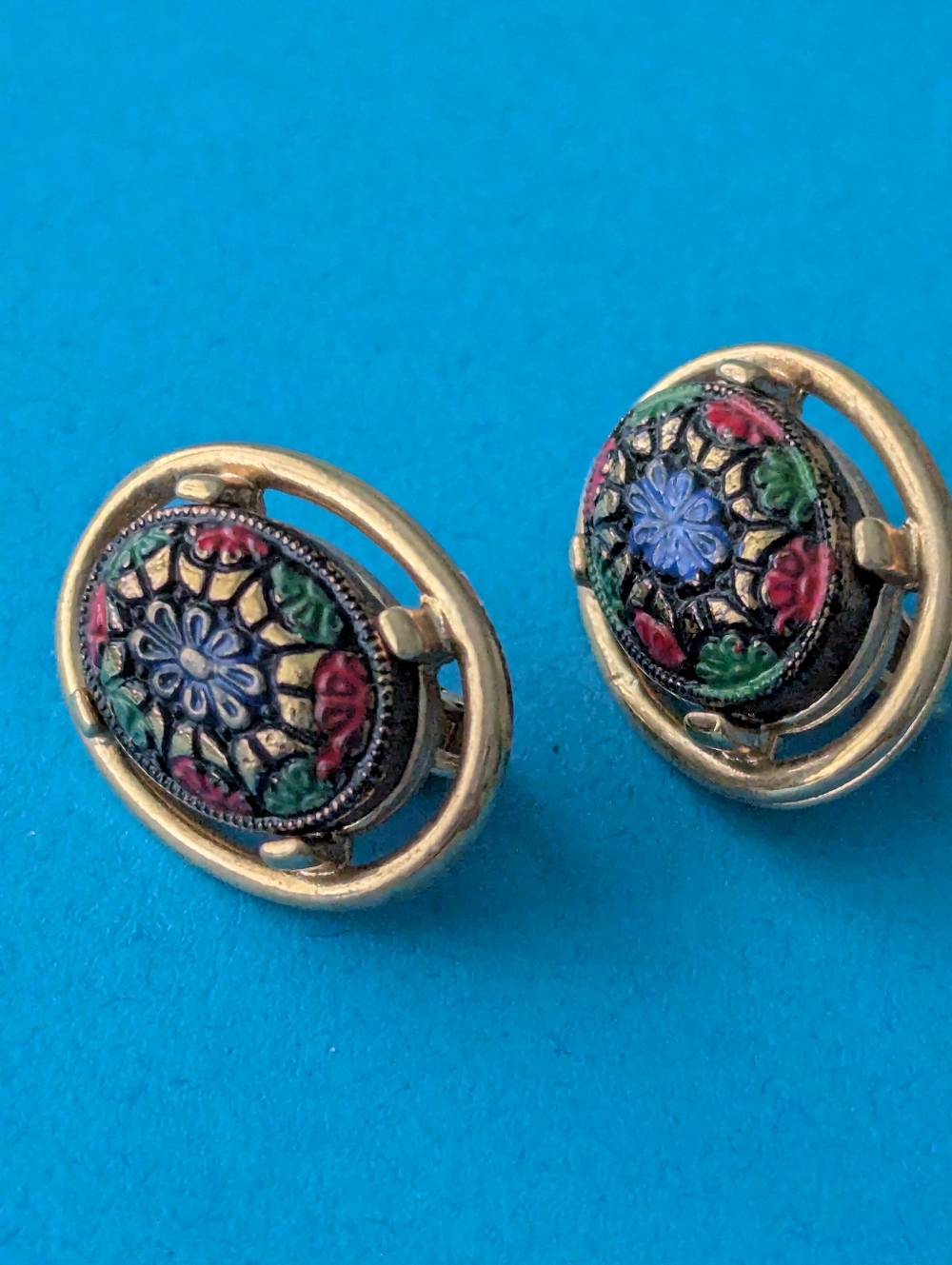 Vintage Sarah Coventry "Light Of The East" Brooch, Pendant, Earrings & Ring! - Picture 6 of 9